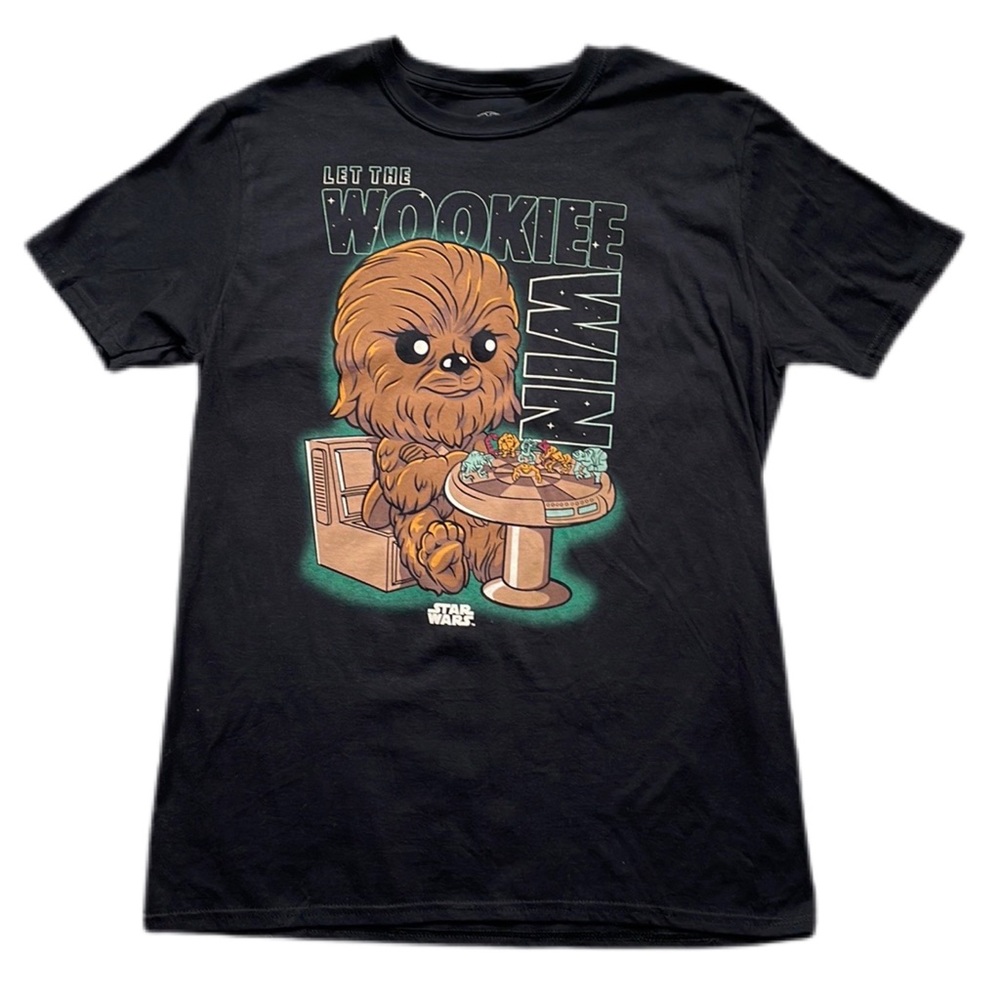 Pop Tees Star Wars Graphic Wookie Tee Shirt